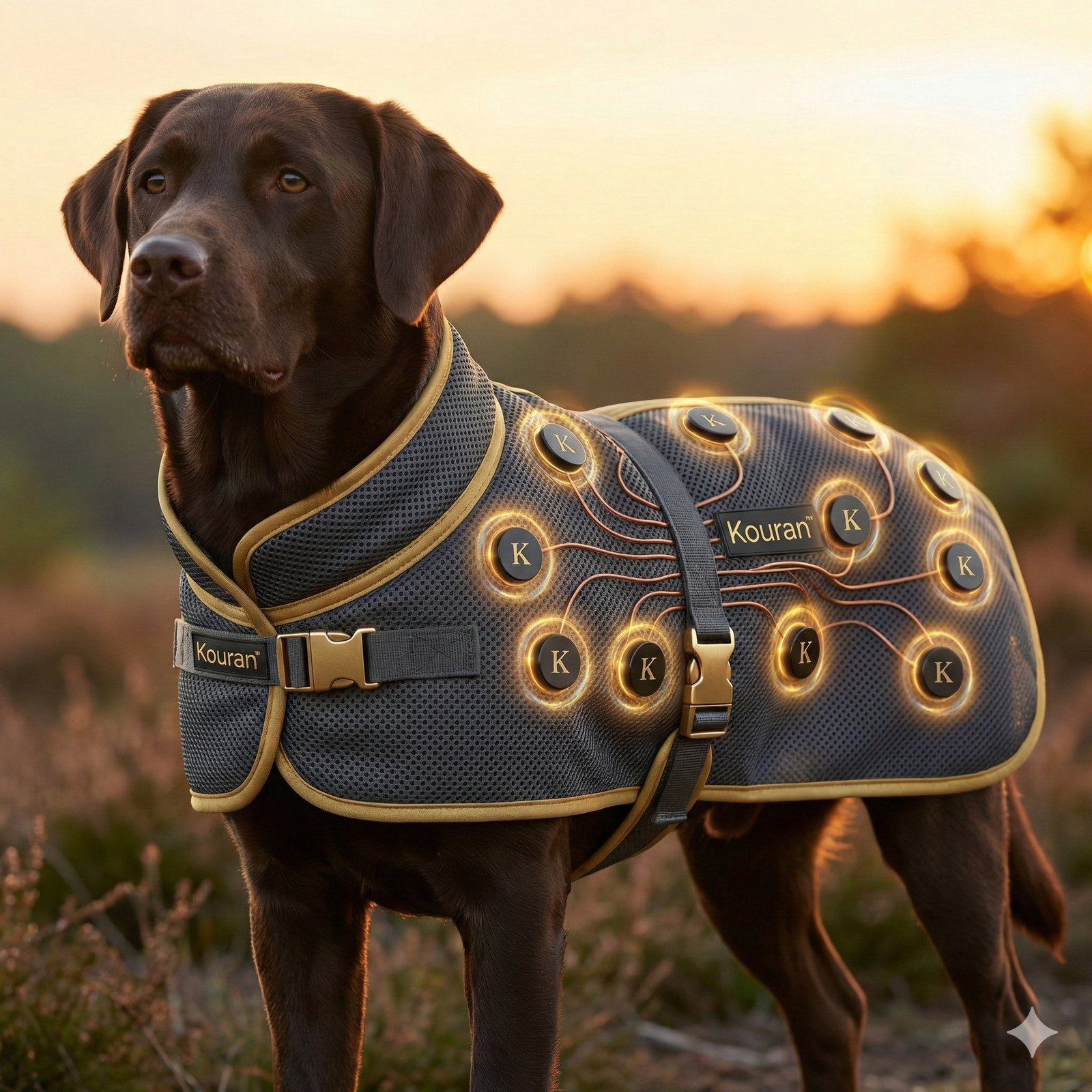 Kouran Pet Coat Recovery - Chaleco Terapéutico para Perros