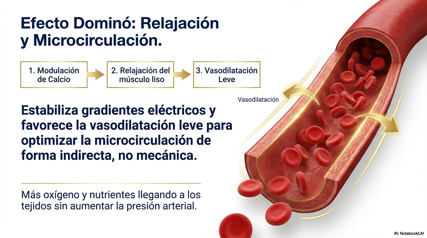 Efecto Dominó: Relajación y Microcirculación